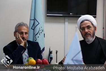 نشست حجت‌الاسلام احمد مازنی عضو کمیسیون فرهنگی مجلس شورای اسلامی با اعضای خانه موسیقی