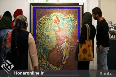 نمایشگاه نقاشی آرش لاهیجی در گالری نگاه