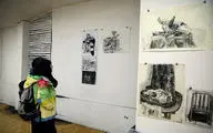 نمایشگاه گروهی طراحی در هنرستان پسران تجسمی کمال‌الملک