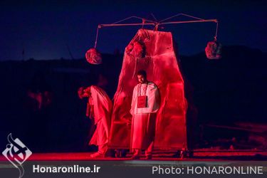 اجرای نمایش بزرگ میدانی محشر در شیراز