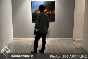 نمایشگاه نقاشی‌های علی اکبر جهانگرد در گالری ساربان