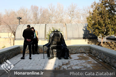 بازدید از "نمایشگاه ارمغان" و "عکس مفهومی" در موزه هنرهای معاصر 