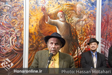نمایشگاه نقاشی حجت شکیبا در فرهنگسرای نیاوران