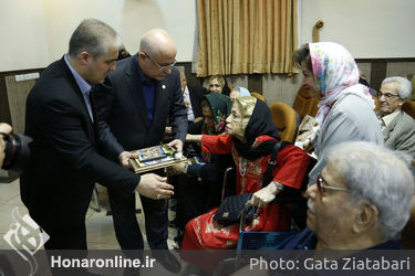 جشن تولد هنرمندان پیشکسوت متولد شهریور ماه در باغ زیبا 