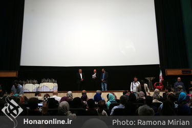 اکران خصوصی فیلم "بچه‌ای با جوراب قرمز" در سینما فلسطین