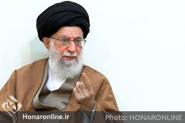 دیدار جمعی از بازیگران، کارگردانان و تهیه‌کنندگان سیما با رهبر معظم انقلاب