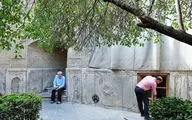 بازدید خبرنگاران از خانه ملک
