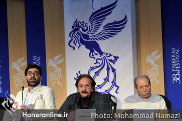  نشست فیلم خورشید در دهمین روز سی و هشتمین جشنواره فیلم فجر در پردیس ملت 