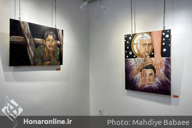 نمایشگاه آثار پریسا شفیعی در گالری گلهای داودی