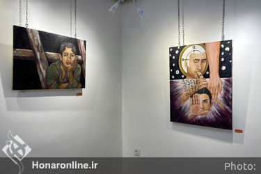 نمایشگاه آثار پریسا شفیعی در گالری گلهای داودی