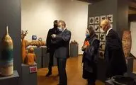 Cypriot Ambassador visits Iranian ceramic art exhibit in Tehran