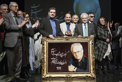 محمد موسوی در نیاوران تجلیل شد