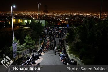 مراسم احیای شب 21 ام ماه مبارک رمضان - گلزار شهدای کوهسار 