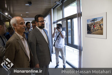 بازدید سید مجتبی حسینی از نمایشگاه "افغانستان،فرهنگ وزندگی در رمضان"