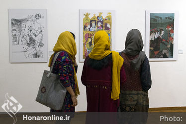 افتتاحیه‌ی نمایشگاه برگزیدگان مسابقه تصویرگری براتیسلاوا با حضور کونراد ریگو