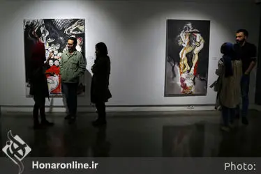 نمایشگاه نقاشی محجوب ظهوریان در گالری ثالث