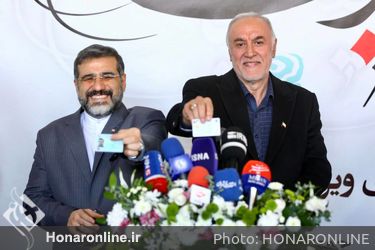 حضور اهالی فرهنگ و هنرمندان پای صندوق رای تالار وحدت