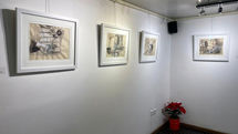 Farzaneh Rahmanian painting exhibit in Seyhoun Gallery