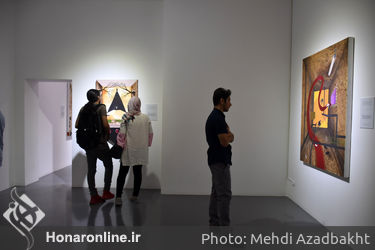 نمایشگاه نقاشی علیرضا نکویی در گالری اعتماد نگارستان