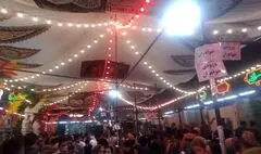 از شش هزار پرس غذا تا نمایش خیابانی و مولودی در موکب روضة الزینب (س) 