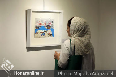  نمایشگاه نقاشی یزدان سعدی در گالری سیحون