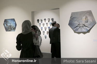 نمایشگاه نقاشی ساناهین باباجانیان در گالری فرمانفرما