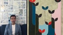 نمایشگاه آثار هنرمند ایرانی در هند / نقش و نگارهای فرش ایرانی تا تجلی شی آرابسک