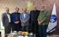 حضور سعید سلطانی در موسسه هنرمندان پیشکسوت