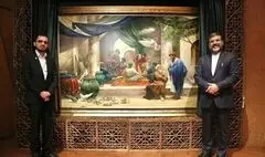 اثر «مائده» به نورانیت آثار هنری حسن روح‌الامین تداوم داد