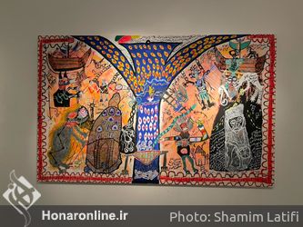 نمایشگاه انفرادی محمد حسین آریایی با عنوان دیوان شمس و مولانا 