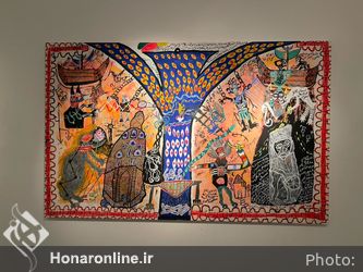 نمایشگاه انفرادی محمد حسین آریایی با عنوان دیوان شمس و مولانا 