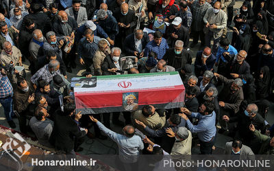 تشیع پیکر هنرمند انقلابی حاج نادر طالب‌زاده