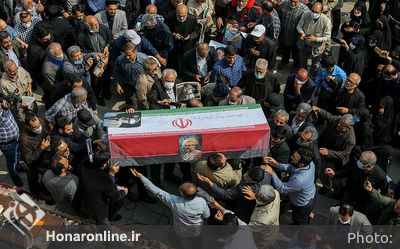 تشیع پیکر هنرمند انقلابی حاج نادر طالب‌زاده