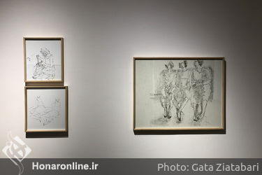 نمایشگاه آثار شیما اسفندیاری در گالری این‌جا