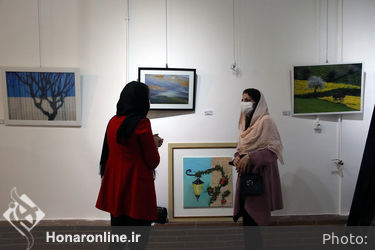 نمایشگاه گروهی "رنگ صلح" در باغ موزه قصر