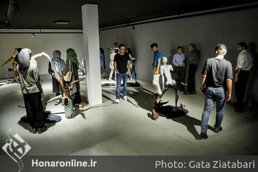 نمایشگاه آثار مانی رامهرمزی در گالری آ