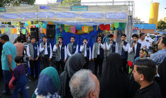 میزبانی نوجوانان در جشن بزرگ امام رضایی‌های تهران
