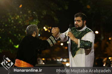 تعزیه خوانی در خانه هنرمندان