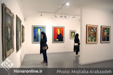 نمایشگاه نقاشی های ابراهیم فرجی در گالری هور‎