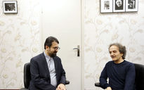 بازدید سید محمد مجتبی حسینی از تمرینات ارکستر سمفونیک تهران