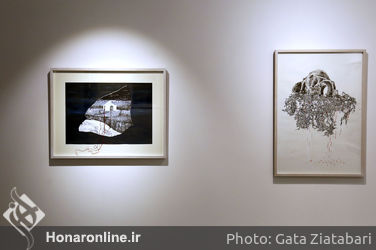 نمایشگاه آثار پونه اوشیدری در گالری باوان