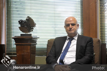 دیدار نماینده وزارت فرهنگ و رهبر ارکستر لبنان با سیدمحمدمجتبی حسینی