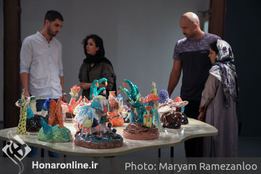نمایشگاه سرامیک درسا اسدی در گالری طراحان آزاد