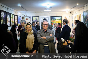افتتاح نمایشگاه نقاشی های مرتضی رضایی و هنرجویانش در آتلیه باران رنگ