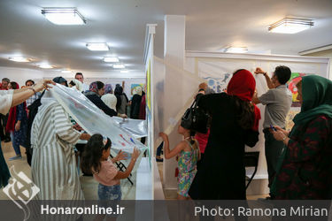 دومین روز جشنواره هنرهای تجسمی کودک و نوجوان در هنرکده لنا
