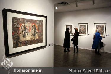 نمایشگاه نقاشی ناصر پلنگی و لباس بهنود جواهرپور در گالری آریانا 