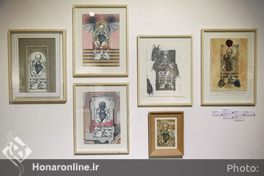 نمایشگاه آثار بیژن صفاری با همکاری هنرمندان معاصر در  گالری وی