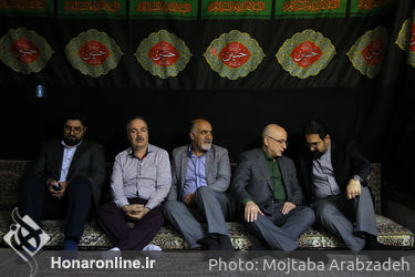 مراسم گرامى‌داشت هفتمین شب شهادت امام حسین (ع) در موسسه توسعه هنرهای معاصر2