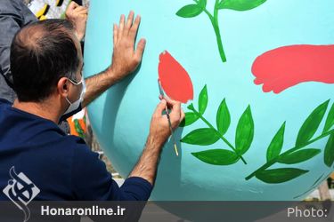  رنگ آمیزی تخم مرغ های نوروزی (2)