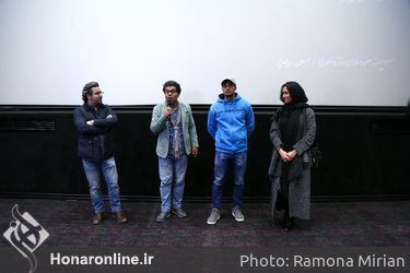 اکران فیلم "هت تریک" در پردیس سینمایی کورش